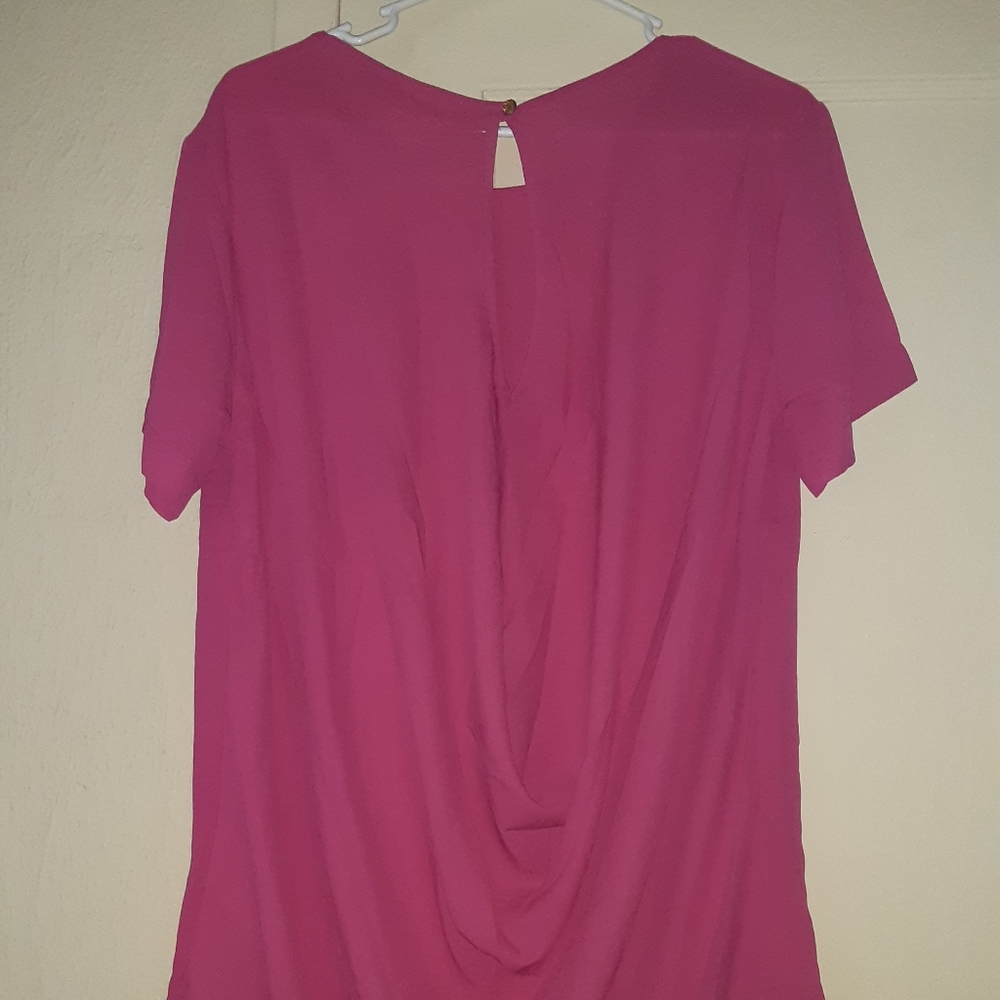 Pink blouse